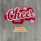 Pink/Dark Pink Cheer Chenille Patch