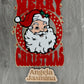 Merry Christmas Santa Chenille Patch