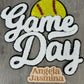 Softball Game Day Sequins & Chenille Patch