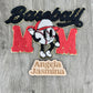 Baseball Mom Chenille Patch