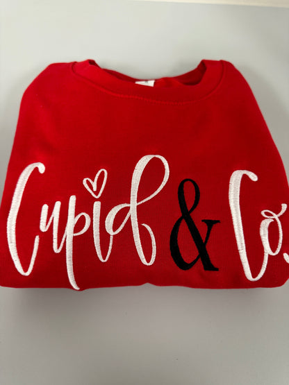 Cupid & Co. Embroidered Sweatshirt