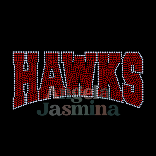 Hawks Curve SPANGLE Transfer