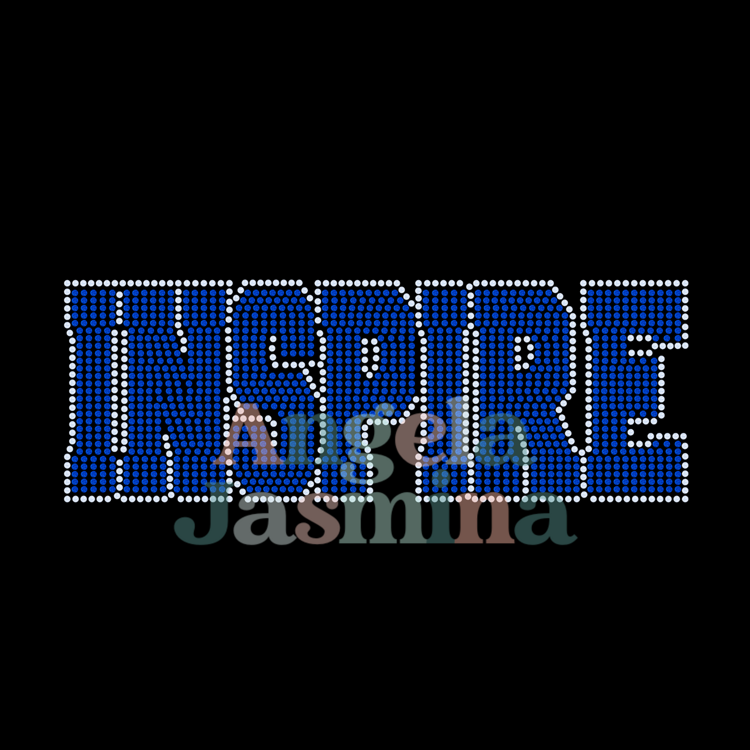 Inspire Outline SPANGLE Transfer