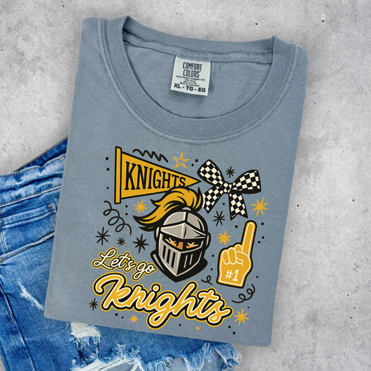 ADULT Lets Go Knights DTF TRANSFER