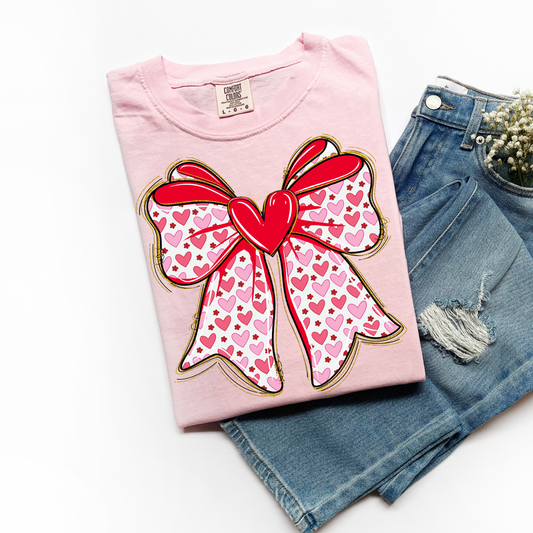 ADULT Valentine Bow DTF TRANSFER