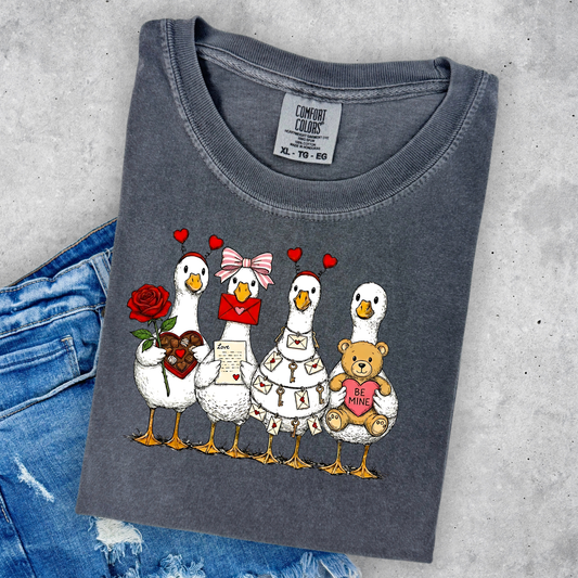 ADULT Valentines Goose DTF TRANSFER