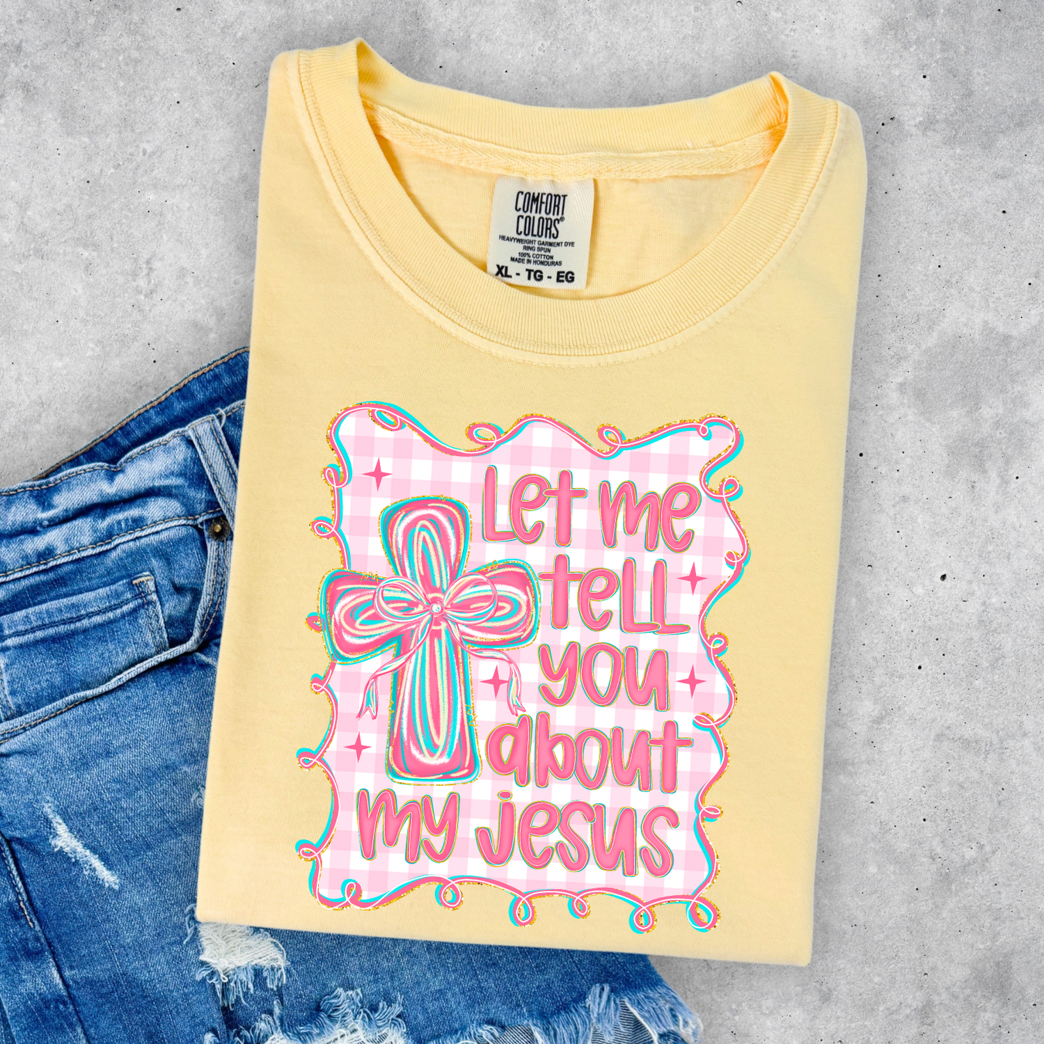 ADULT Let me tell you about my Jesus DTF TRANSFER