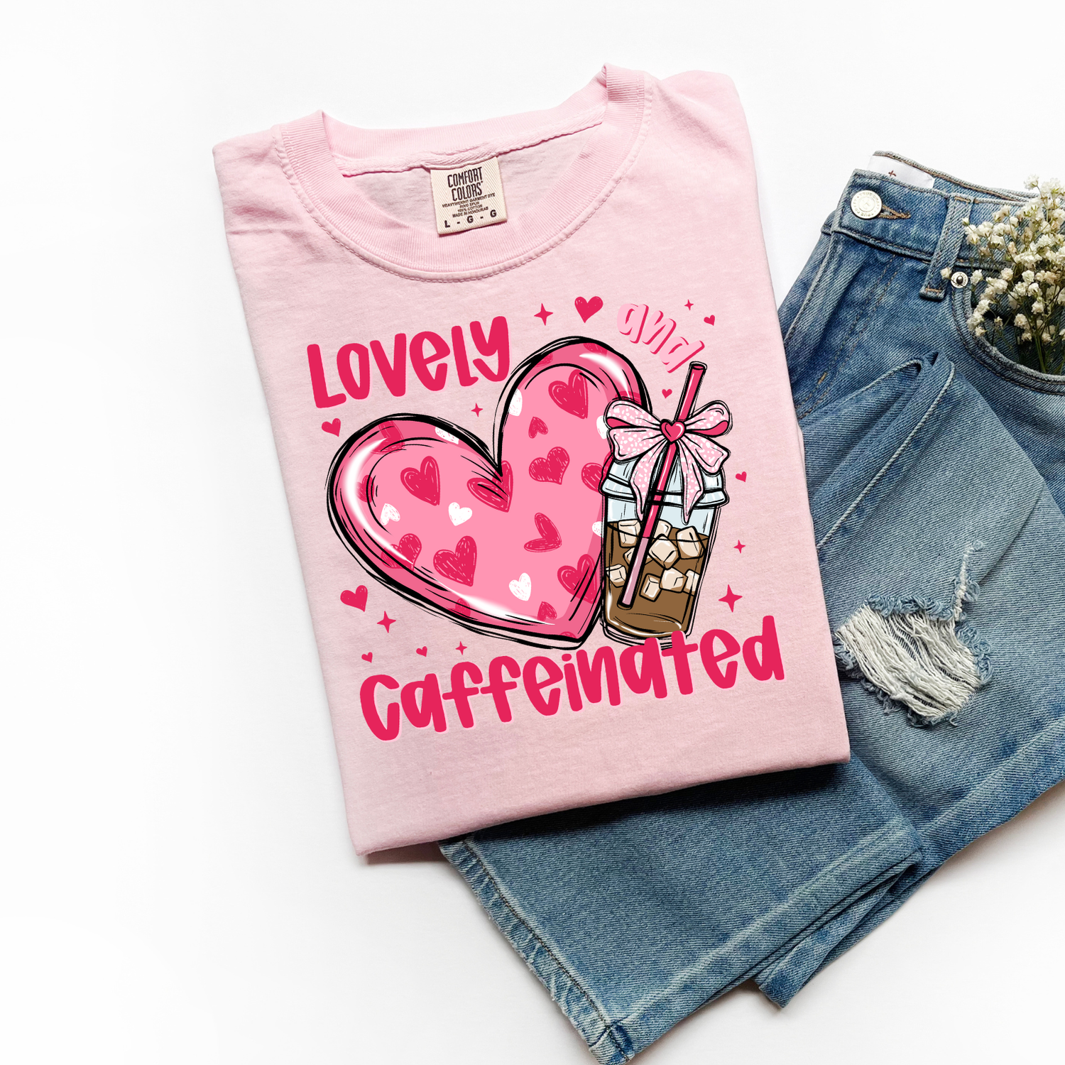 ADULT Loved & Caffeinated DTF TRANSFER