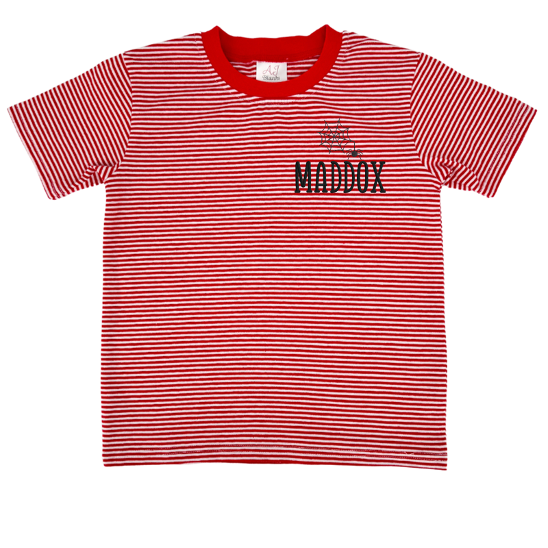 front Red Stripe