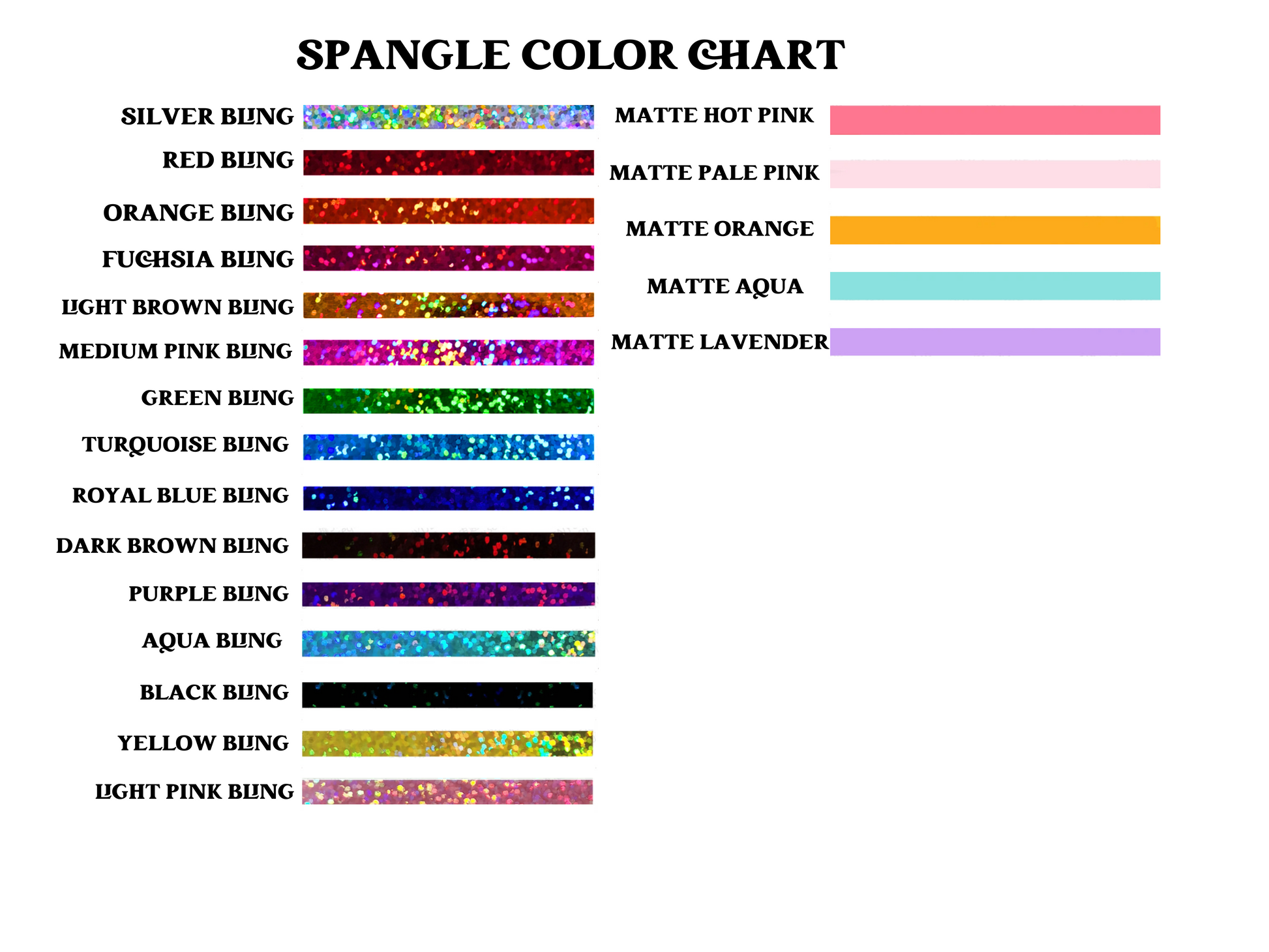 MINI Custom Color SPANGLE Transfer – Angela Jasmina