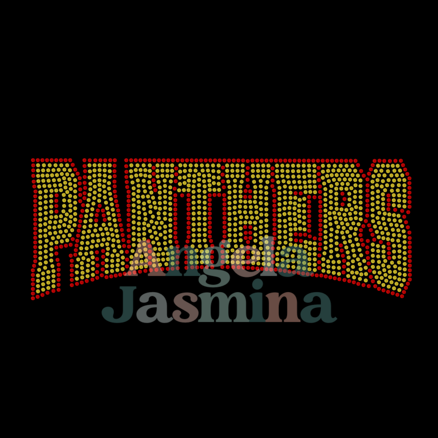 Panthers Curve SPANGLE Transfer