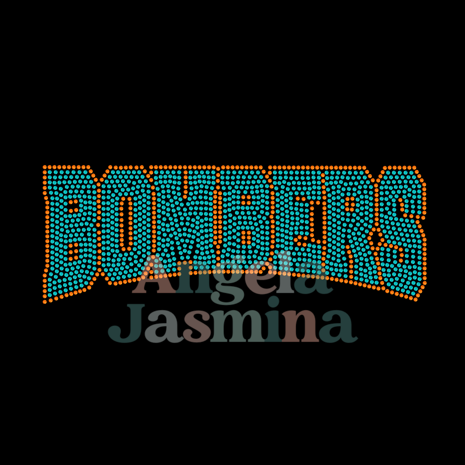 Bombers Curve SPANGLE Transfer