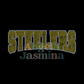 STEELERS Curve SPANGLE Transfer