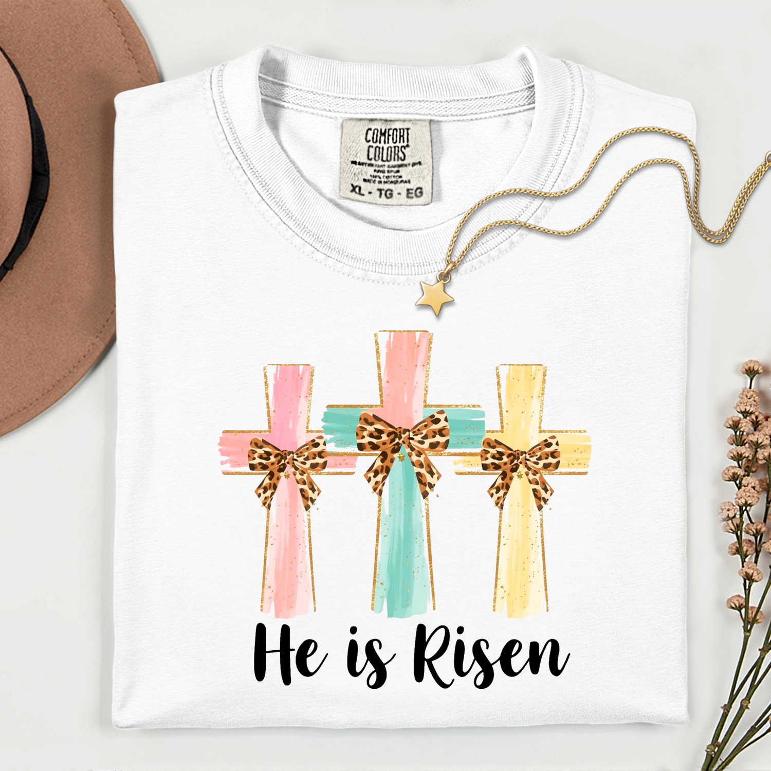 ADULT Pastel Cross Trio Easter DTF TRANSFER