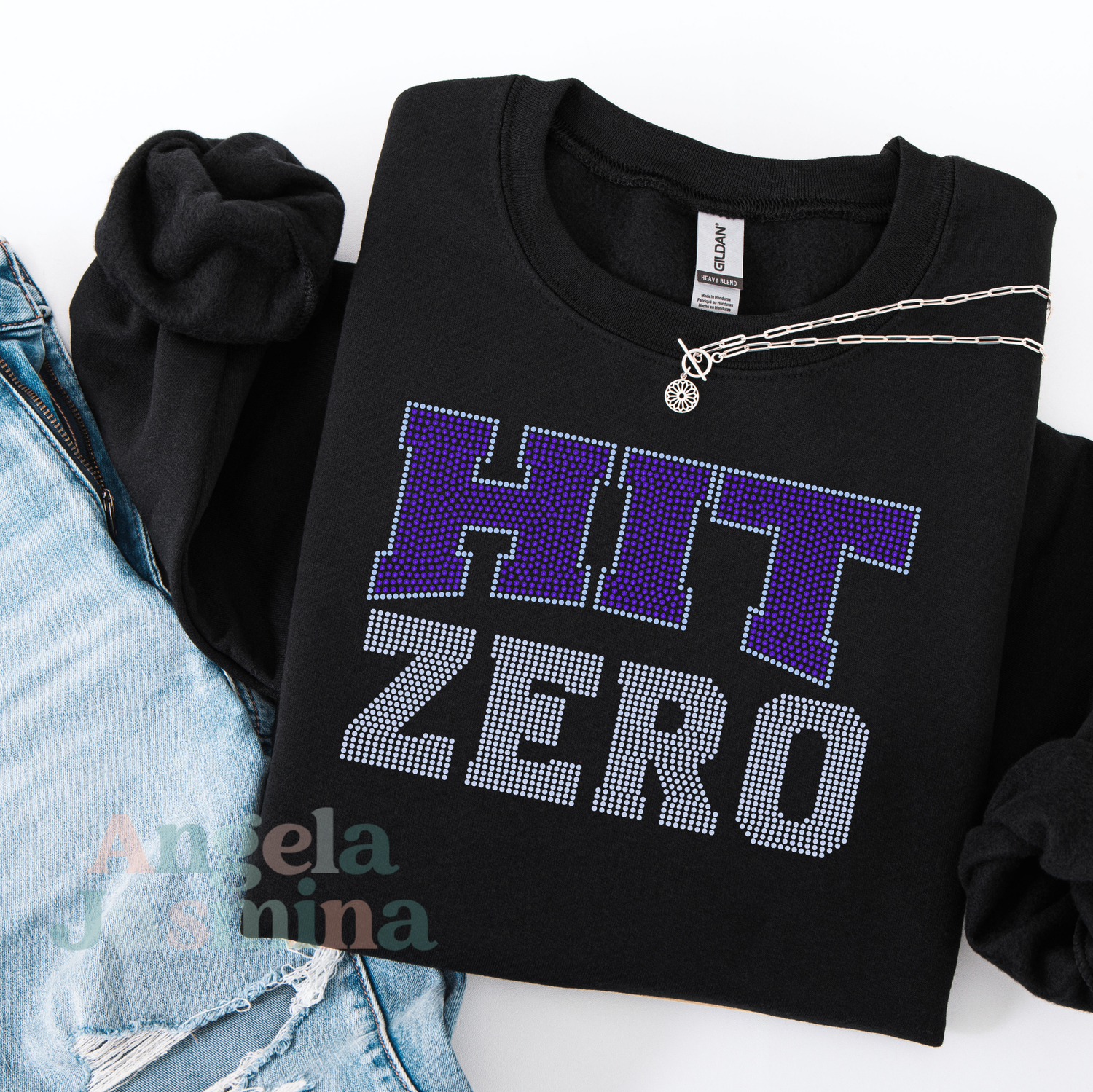 Hit Zero Curved Spangle Transfer