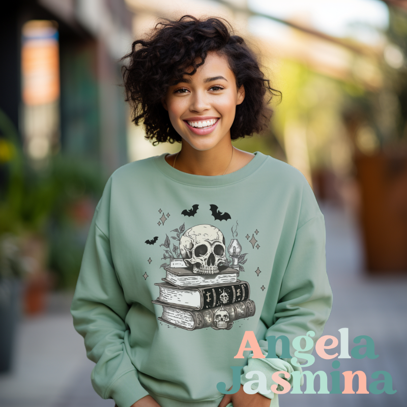 Skeleton Books Sweatshirt