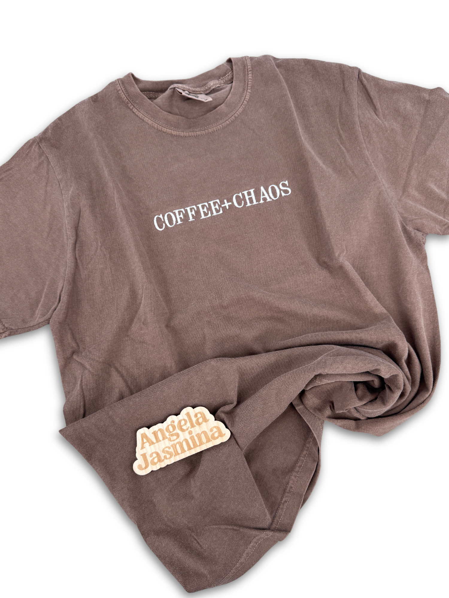 COFFEE + CHAOS Comfort Colors Shirt