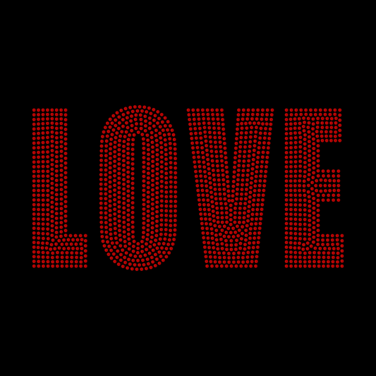 Love Custom Color SPANGLE Transfer