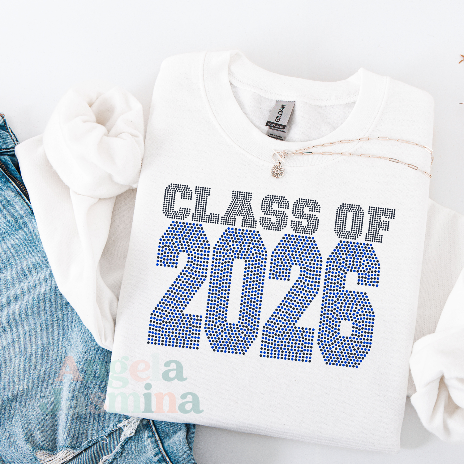 Class of 2026 Custom Color SPANGLE Transfer