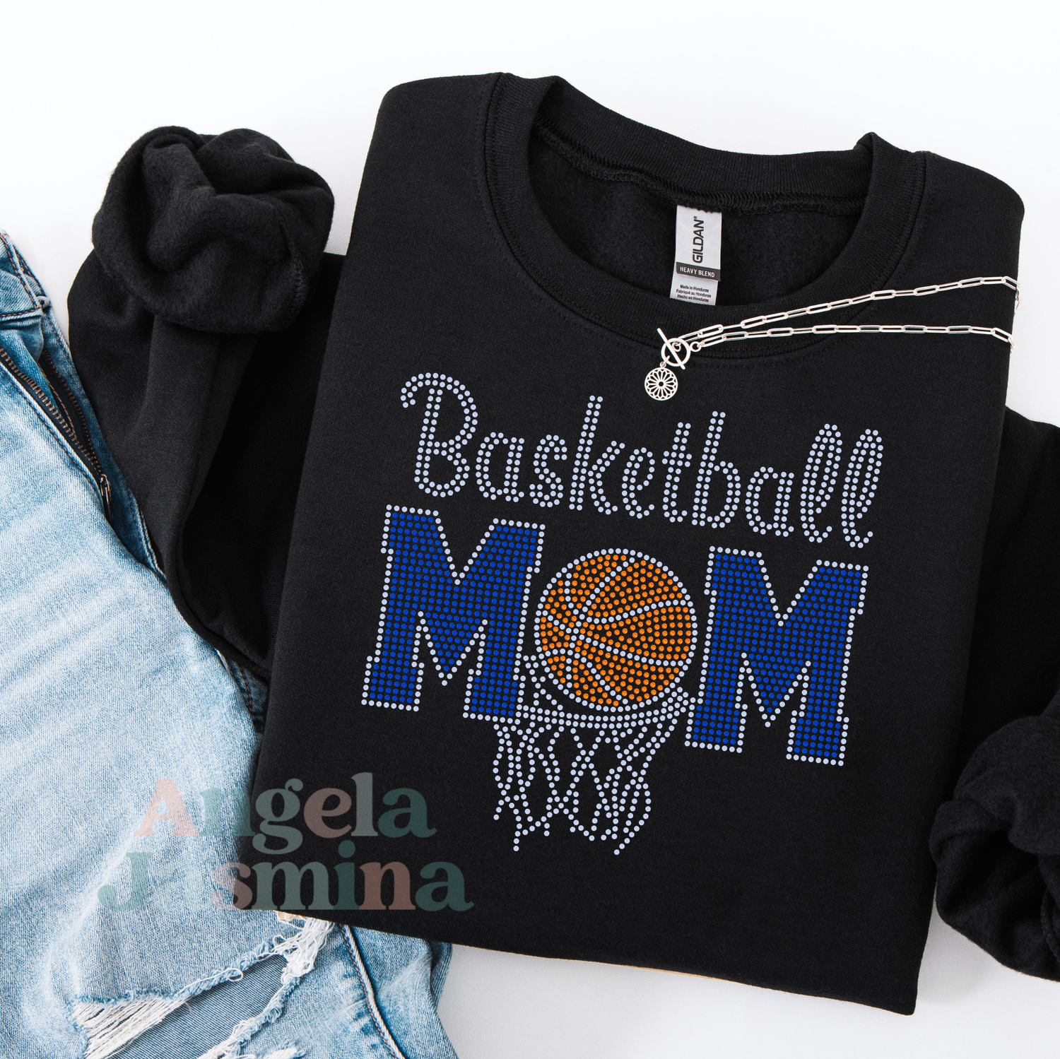 Basketball Mom SPANGLE Transfer