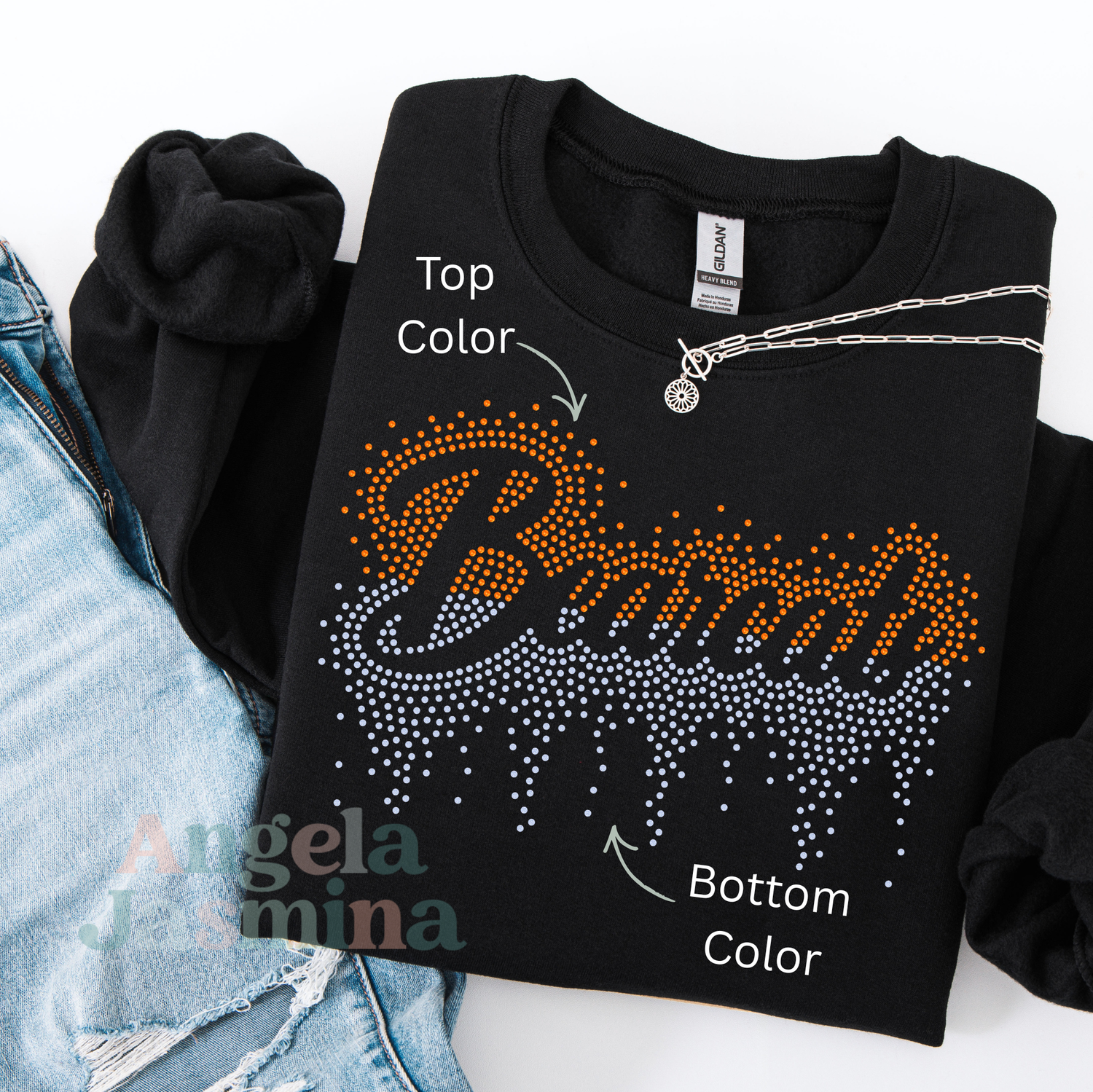 Bearcats Two Tone Drip SPANGLE Transfer