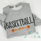 Basketball Mom Embroidered Sweatshirt