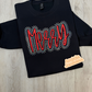 Merry Embroidered & Bling Sweatshirt
