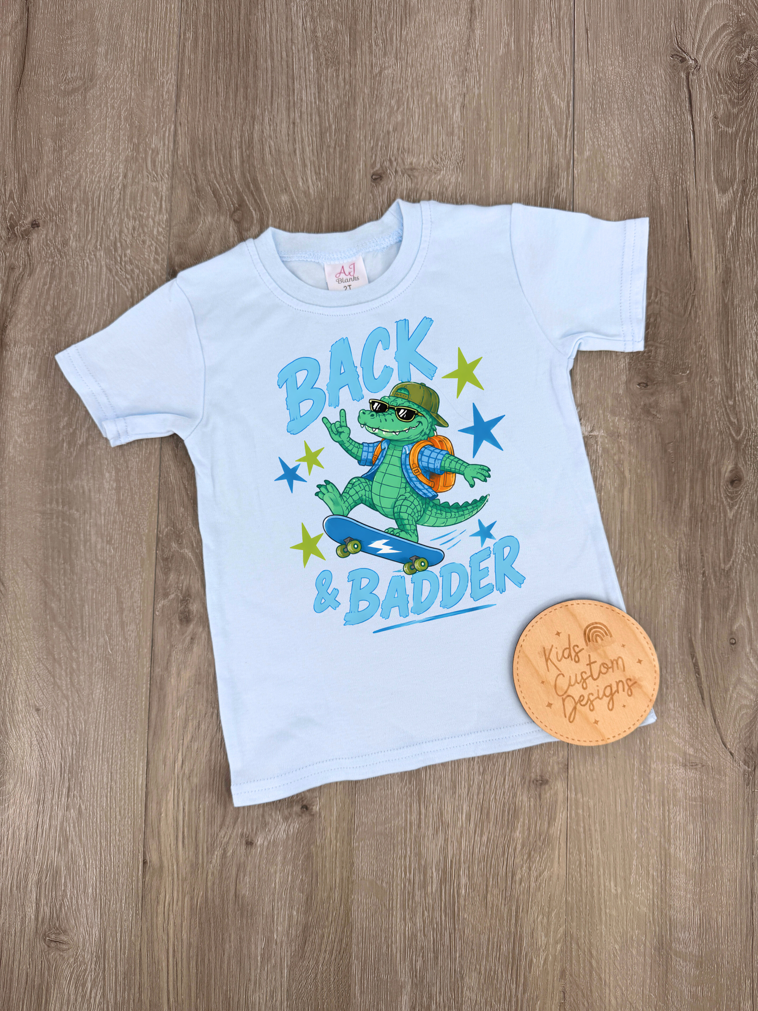 Back and Badder KIDS 8.5in DTF Transfer