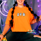Cute Spooky Ghost Embroidered Tee