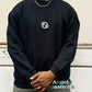 Zodiac 3D Embroidered Crewneck Sweatshirt