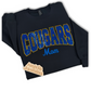 Custom Bling Crewneck Sweatshirt with Embroidery
