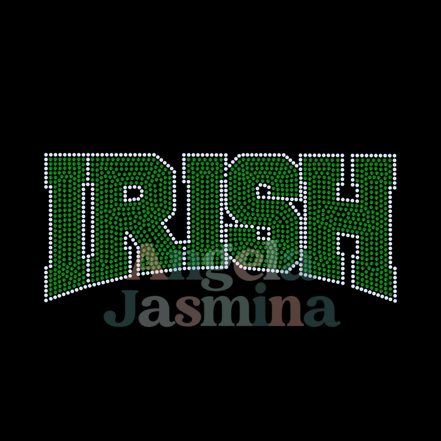 Irish Curve SPANGLE Transfer