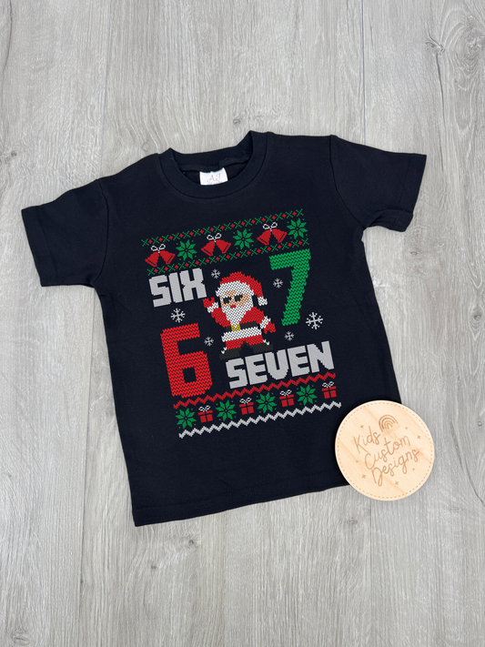 KIDS 6 7  Christmas Sweater DTF TRANSFER