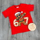 KIDS 6 7  Dab Gingerbread DTF TRANSFER