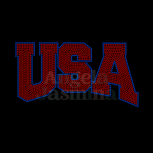 USA Curve SPANGLE Transfer