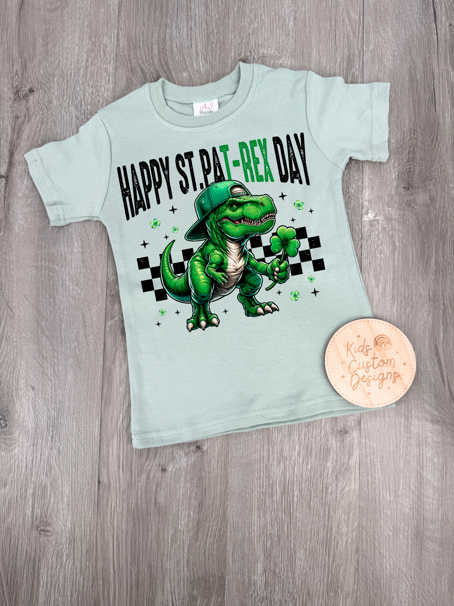 KIDS Happy St. Pat-rex Day DTF TRANSFER