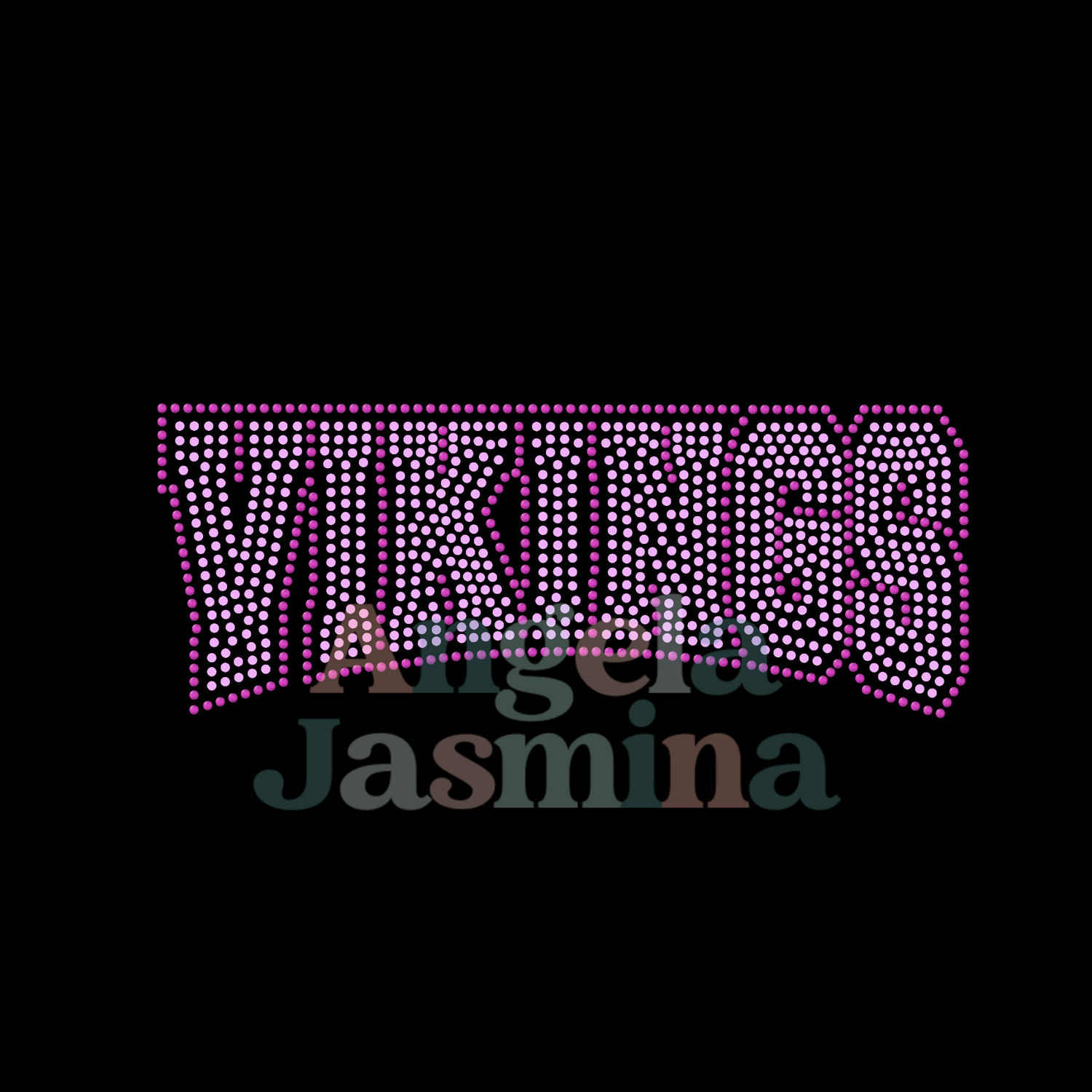 Vikings YOUTH 6.75 INCH Curve SPANGLE Transfer