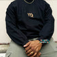 Zodiac 3D Embroidered Crewneck Sweatshirt
